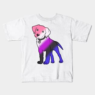 Labrador - Genderfluid Pride! Kids T-Shirt